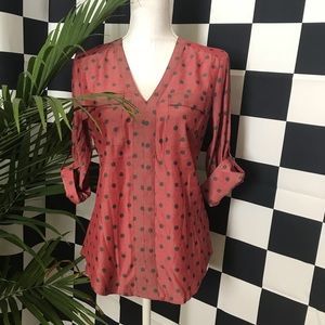 Polk Dotted Blouse